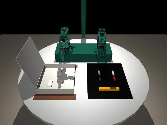 Recorded scripted simulation preview